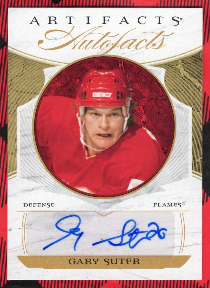 2022-23 Upper Deck Artifacts Autofacts Af-Gs Auto Gary Suter