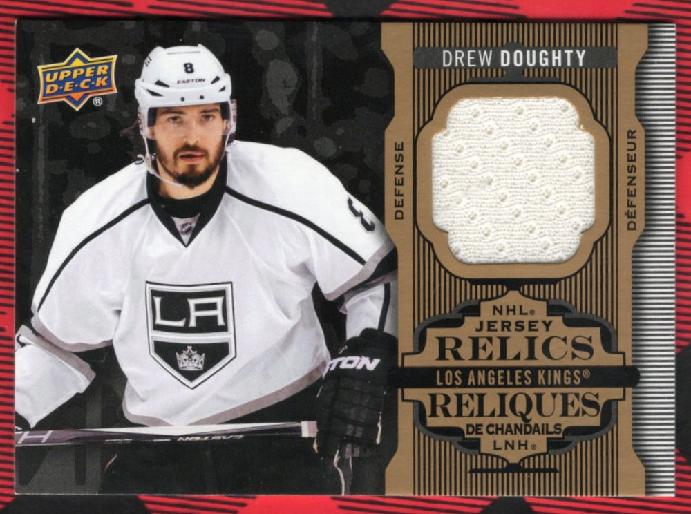 2016-17 Upper Deck Tim Hortons Collector'S Series Nhl Jersey Relics J-Dd Drew Doughty