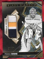 2020-21 Upper Deck Black Diamond Premium Relics Bdb-Ri Pekka Rinne /50