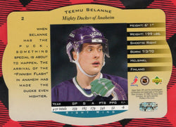 1996 Upper Deck Spx #2 Teemu Selanne