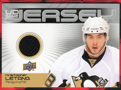 2010-11 Upper Deck Series 1 Ud Game Jersey Gj-Kl Kris Letang
