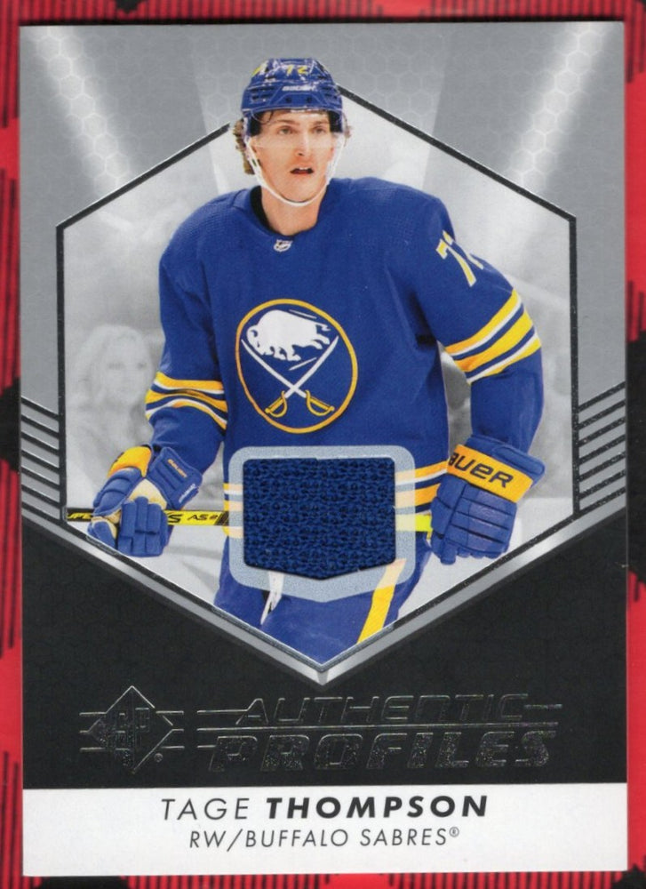 2022-23 Upper Deck Sp Authentic Authentic Profiles Ap-19 Tage Thompson