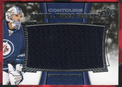 2015-16 Upper Deck Contours Hockey Rookie Jumbo Fabrics Rjj-Ch Rookie Rc Connor Hellebuyck