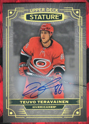 2022-23 Upper Deck Stature Auto #34 Auto Teuvo Teravainen