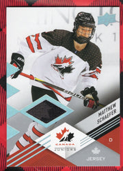 2024 Upper Deck Team Canada Juniors Jersey #69 Matthew Schaefer