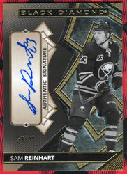 2020-21 Upper Deck Black Diamond Hockey Authentic Signature Bdb-Sr Auto Sam Reinhart /99