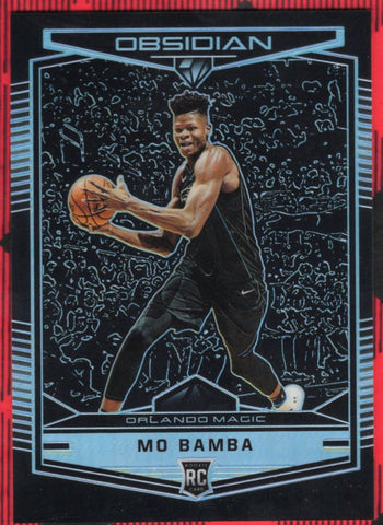 2018-19 Panini Obsidian Rookie Preview Mo Rookie Rc Mo Bamba