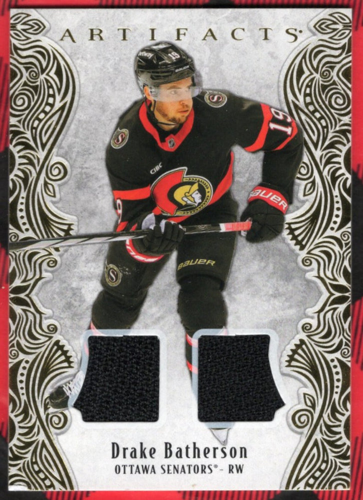 2024-25 Upper Deck Artifacts Gold Material #60 Drake Batherson /299