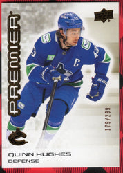 2024-25 Upper Deck Premier Bronze #54 Quinn Hughes /299