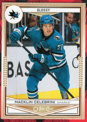 2024-25 Upper Deck Series 2 Glossy Opc-34 Rookie Rc Macklin Celebrini