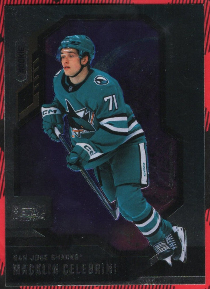 2024-25 Skybox Metal Universe Rookie #136 Rookie Rc Macklin Celebrini