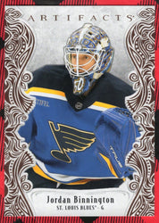 2025-26 Upper Deck Artifacts Rose Gold #146 Jordan Binnington /15
