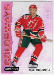 2024-25 Upper Deck Synergy Colorways L-25 Scott Niedermayer /49