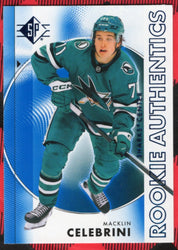 2024-25 Upper Deck Sp Hockey Rookie Authentics #135 Rookie Rc Macklin Celebrini