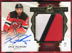 2019-20 Upper Deck The Cup Limited Logos Ll-Kp Auto Kyle Palmieri /50