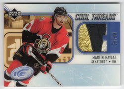 2005-06 Upper Deck Ice Cool Threads Ctp-Mv Martin Havlat /50