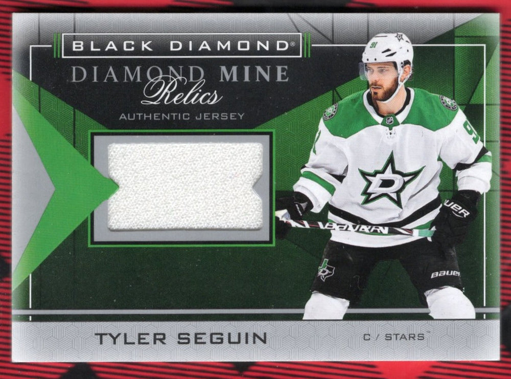 2021-22 Upper Deck Black Diamond Diamond Mine Relics Dmr-Ts Tyler Seguin