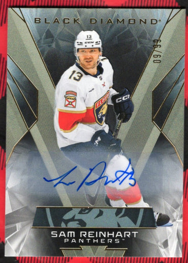 2025-26 Upper Deck Black Diamond Auto Bdb-Sr Auto Sam Reinhart /99