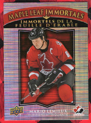 2025-26 Upper Deck Tim Hortons Collectors Series Maple Leaf Immortals Ml-3 Mario Lemeiux