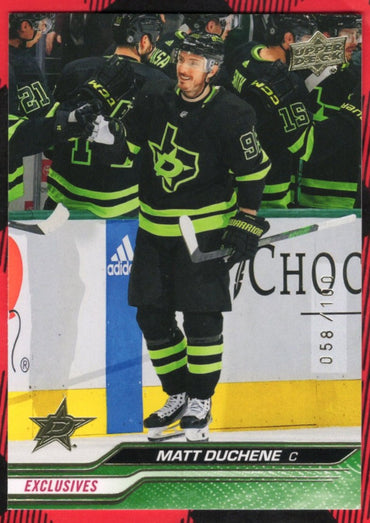 2023-24 Upper Deck Extended Exclusives #545 Matt Duchene /100