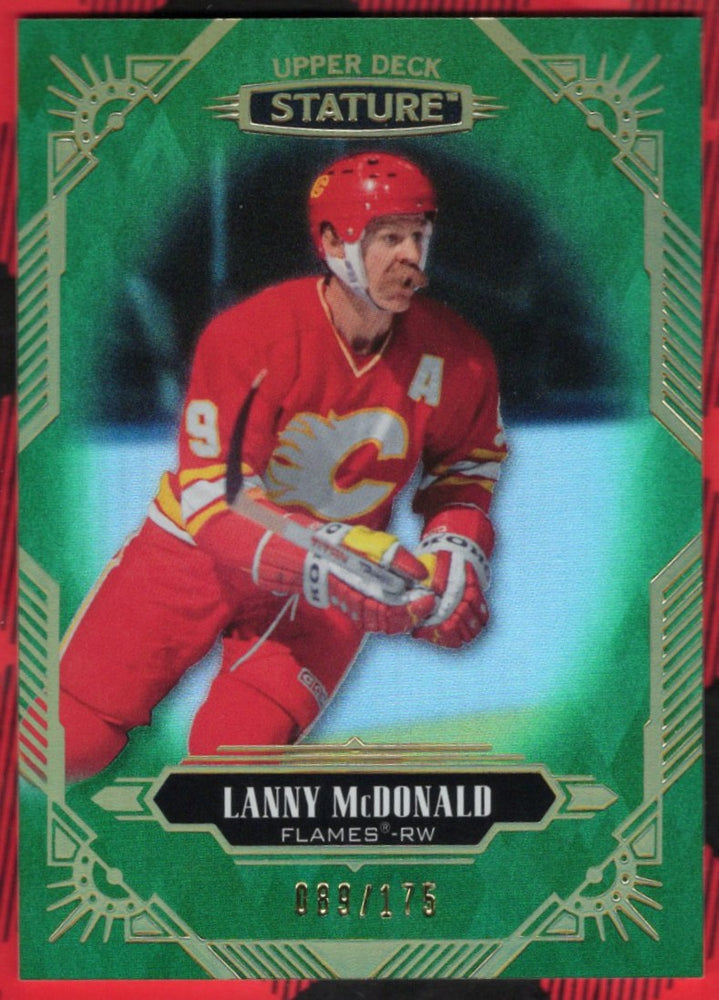 2020-21 Upper Deck Stature Green #88 Lanny Mcdonald /175