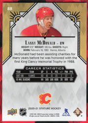 2020-21 Upper Deck Stature Green #88 Lanny Mcdonald /175