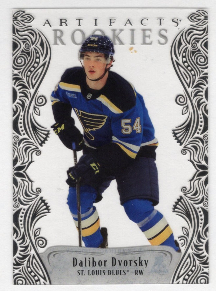 2025-26 Upper Deck Artifacts Artifacts Rookies Clear Cut #196 Rookie Rc Dalibor Dvorsky