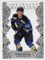 2025-26 Upper Deck Artifacts Artifacts Rookies Clear Cut #196 Rookie Rc Dalibor Dvorsky