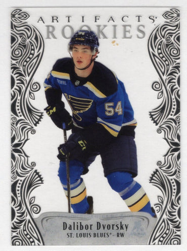2025-26 Upper Deck Artifacts Artifacts Rookies Clear Cut #196 Rookie Rc Dalibor Dvorsky