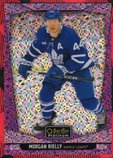 2024-25 Upper Deck O-Pee-Chee Platinum Violet Pixels #150 Morgan Reilly /299