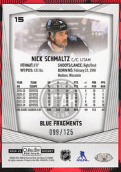 2024-25 Upper Deck O-Pee-Chee Platinum Blue Fragments #15 Nick Schmaltz /125