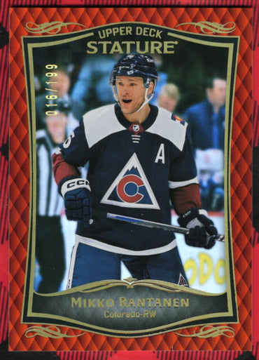 2023-24 Upper Deck Stature Orange #19 Mikko Rantanen /199
