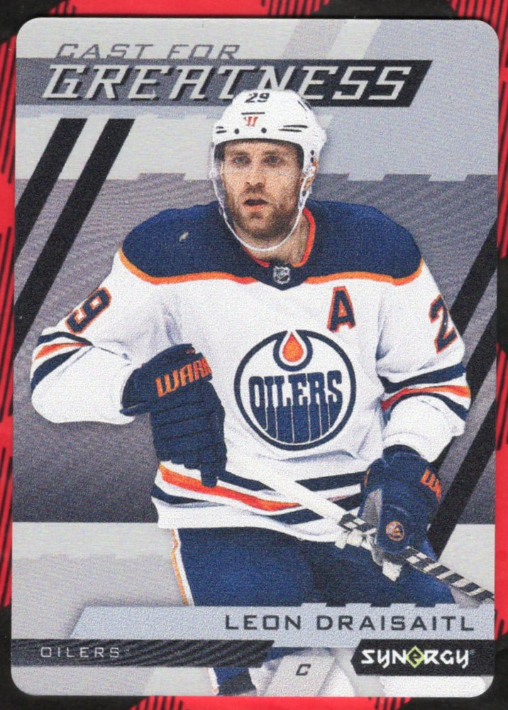 2022-23 Upper Deck Synergy Cast For Greatness Cg-29 Leon Draisaitl