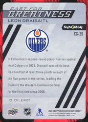 2022-23 Upper Deck Synergy Cast For Greatness Cg-29 Leon Draisaitl