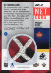 2025-26 Upper Deck Sp Game Used 4 Nations Net Cord 4Nn-Ac Anthony Cirelli /35