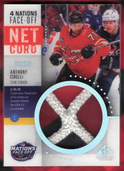 2025-26 Upper Deck Sp Game Used 4 Nations Net Cord 4Nn-Ac Anthony Cirelli /35