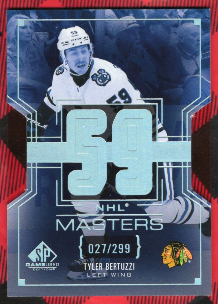 2025-26 Upper Deck Sp Game Used Nhl Masters Nm-46 Tyler Bertuzzi /299