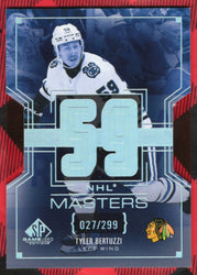 2025-26 Upper Deck Sp Game Used Nhl Masters Nm-46 Tyler Bertuzzi /299