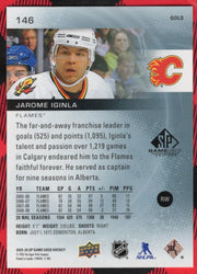 2025-26 Upper Deck Sp Game Used Gold Greats #146 Jarome Iginla /149