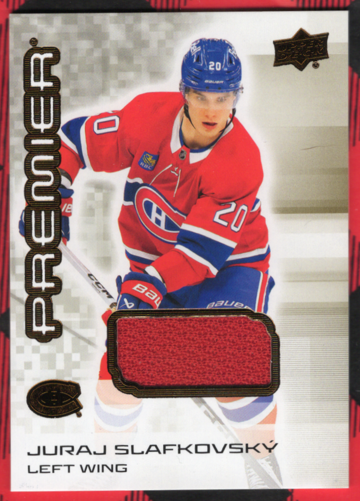 2024-25 Upper Deck Premier Bronze Material #31 Juraj Slafkovsky