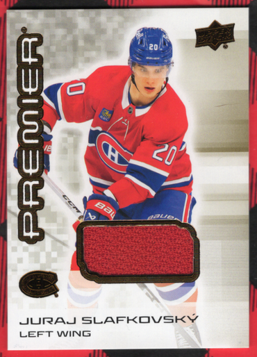 2024-25 Upper Deck Premier Bronze Material #31 Juraj Slafkovsky