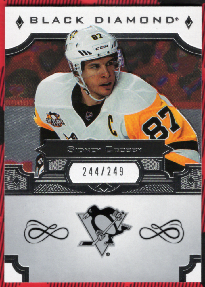 2017-18 Upper Deck Black Diamond Bdb-Sc Sidney Crosby /249