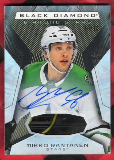 2025-26 Upper Deck Black Diamond Diamond Stars Bds-Mr Auto Mikko Rantanen /15
