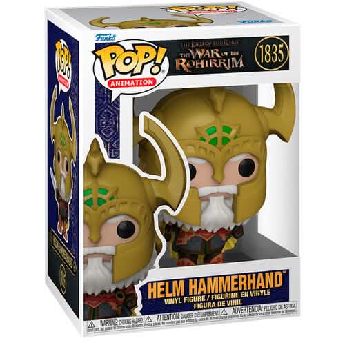 POP LORD OF THE RINGS WAR OF ROHIRRIM HELM HAMMERHAND