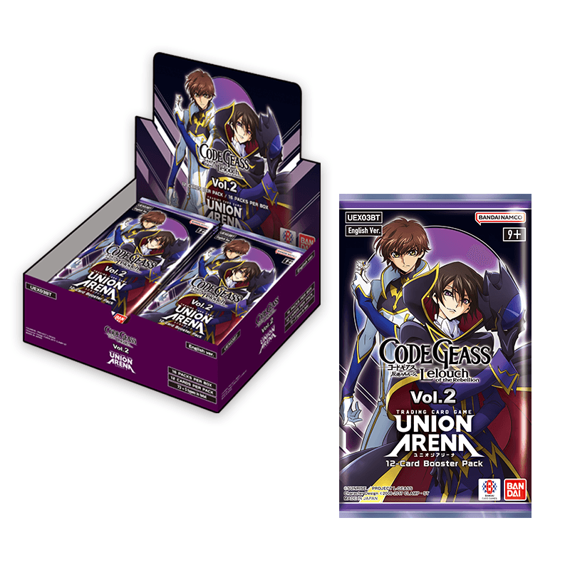 UNION ARENA CODE GEASS LELOUCH OF THE REBELLION V2 BOOSTER