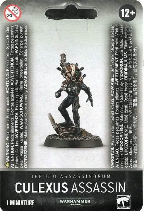 WARHAMMER 40,000 OFFICIO ASSASSINORUM CULEXUS ASSASSIN
