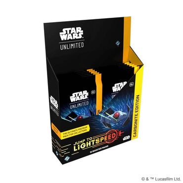 STAR WARS: UNLIMITED: JUMP TO LIGHTSPEED CARBONITE BOX LIMIT 1