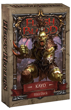 Flesh and Blood (FAB) Heavy Hitters Blitz Deck