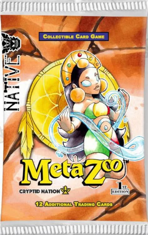 METAZOO TCG NATIVE 1ST EDITION BOOSTER PACK