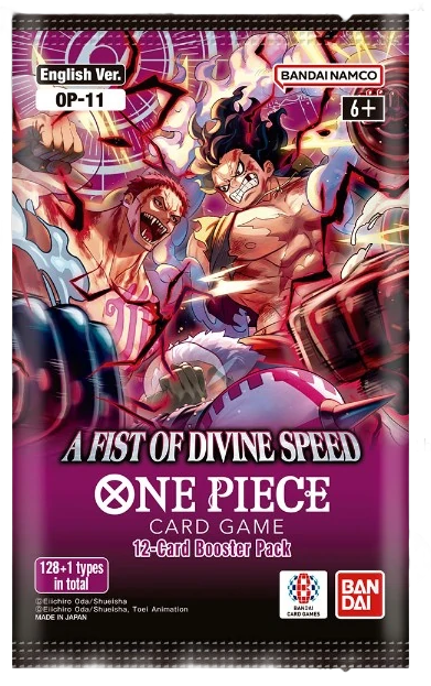 ONE PIECE CG OP-11 A FIST OF DIVINE SPEED BOOSTER PACK